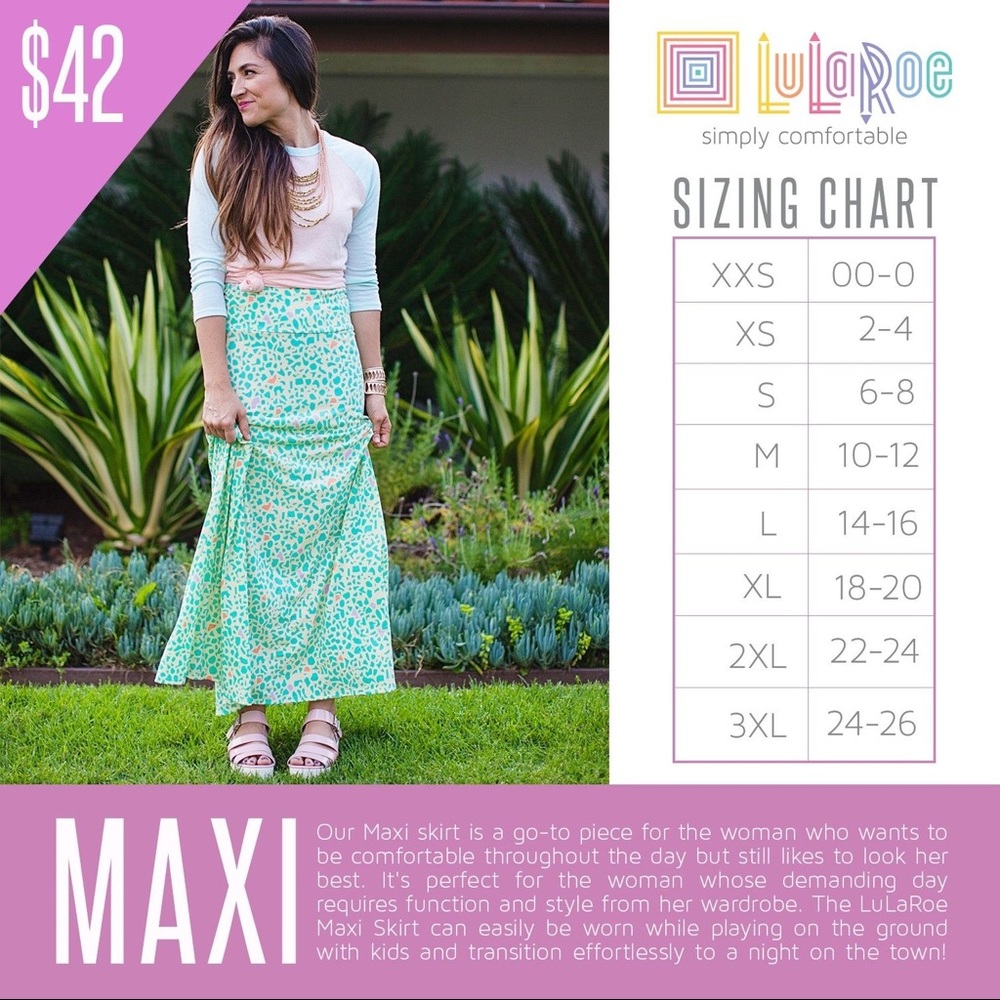 Lularoe Maxi - Picture 4 of 4